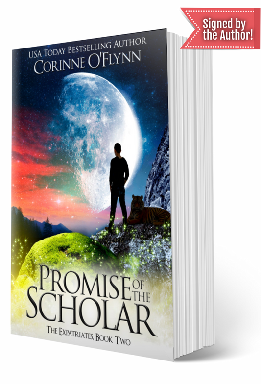 Promise of the Scholar (The Expatriates Book 2) *Signed Paperback*