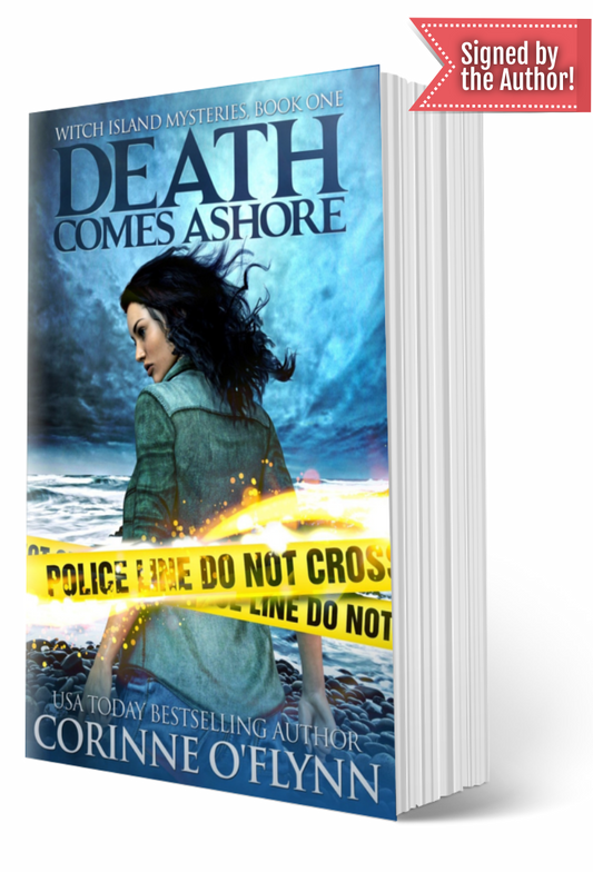 Death Comes Ashore (Witch Island Mysteries Book 1) *Signed Paperback*